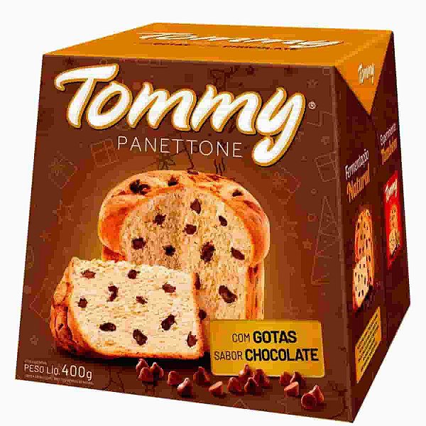 Panettone Gotas de chocolate Tommy 400g