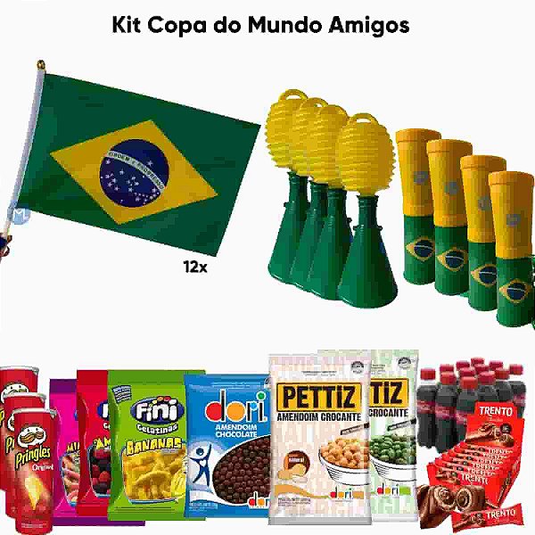 Kit Festa Copa do Mundo Amigos
