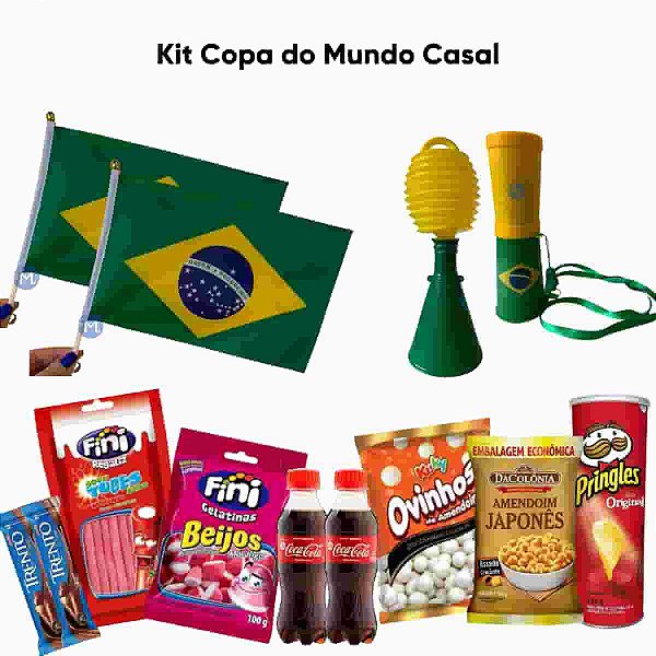Kit Copa do Mundo Casal