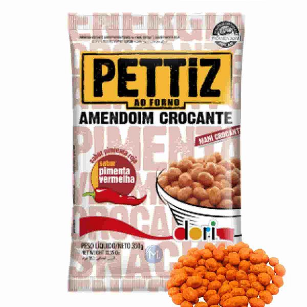 Amendoim Crocante Pettiz Pimenta Vermelha Dori 350g