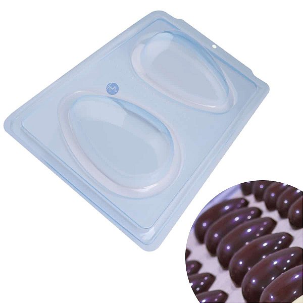 Forma Especial com Silicone Ovo Liso Casca Fina 350g cód. 3687 BWB