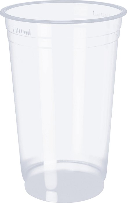 Copo plástico Transparente 700ml CFT-770 Copobras com 25 unidades