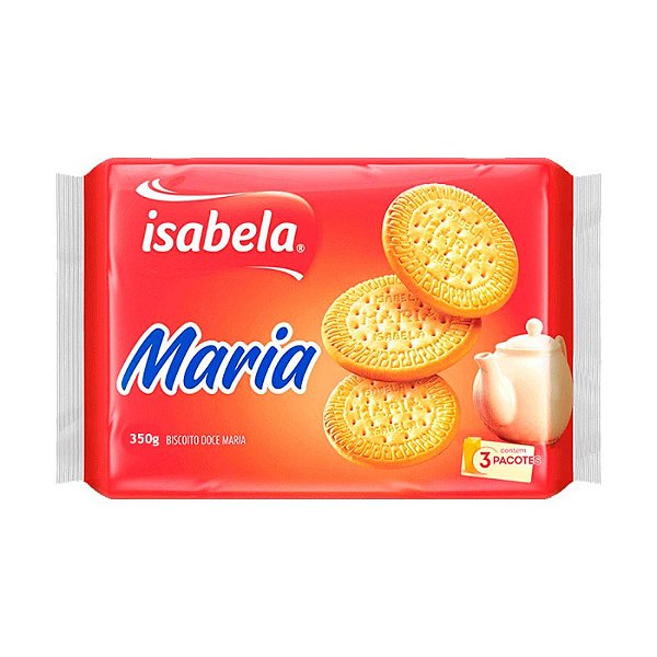 Pacote de Biscoito Doce Maria Isabela 350g