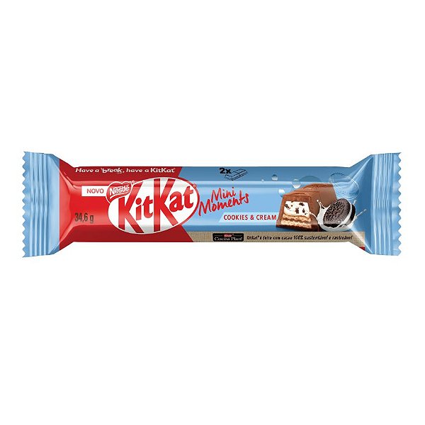 Kit Kat Mini Moments Cookies&Cream Nestlé 34,6g