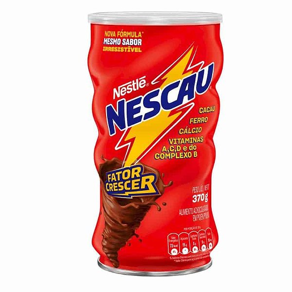 Achocolatado  em Pó Nescau 370g  Nestlé