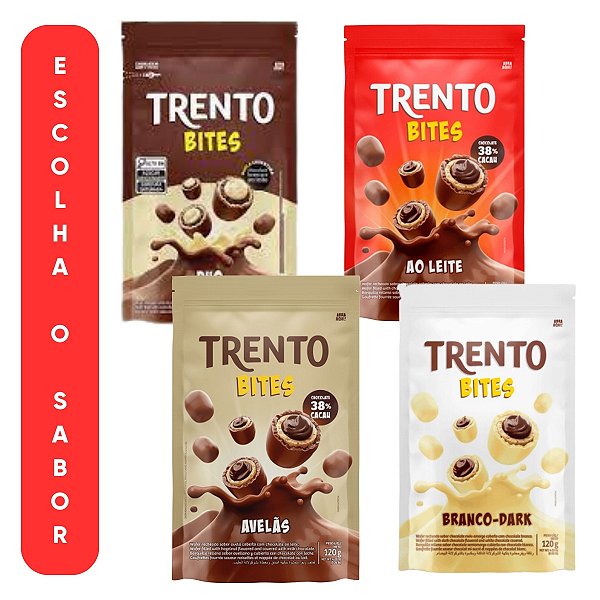 Trento Bites Stand Up Pouch 120g Peccin Escolha o Sabor