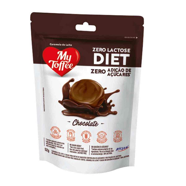 Bala My Toffee Diet Zero Lactose Chocolate 52g  Riclan
