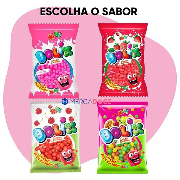 Bala De Goma Azedinha Bolix 500g | Escolha o Sabor