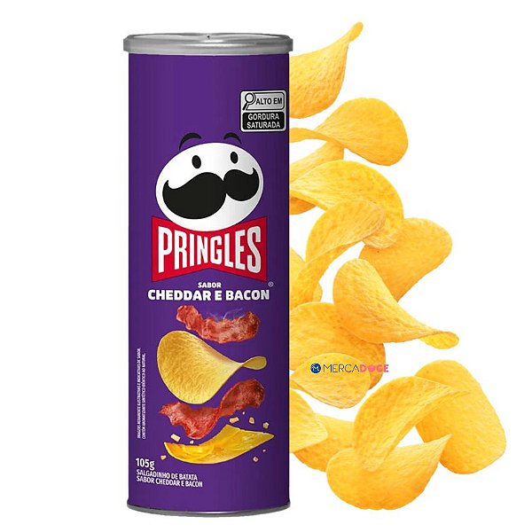 Pringles Cheddar Bacon 105g