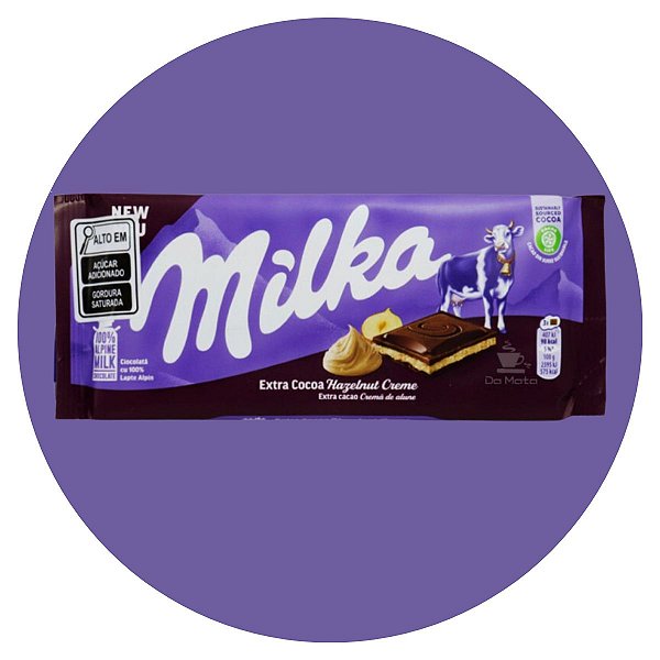 Chocolate Milka Extra Cocoa Hazelnut Creme 100g