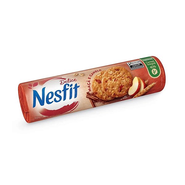 Biscoito Nesfit Maçã e Canela 140g Nestlé