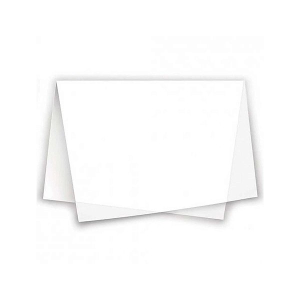 Papel Seda Auto Serv Branco 49x69cm Com 3 unidades Packpel
