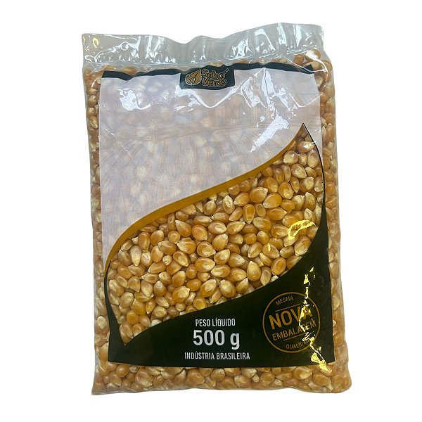 Milho para Pipoca 500g Sabor Verde
