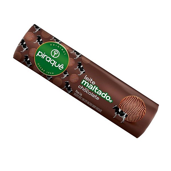 Biscoito Piraque Leite Maltado | Chocolate | 132g
