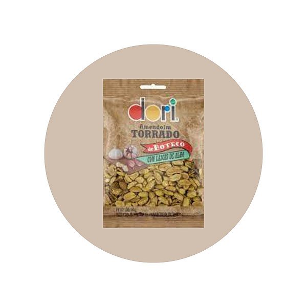 Amendoim Dori Torra De Boteco Com Lascas Alho 90g