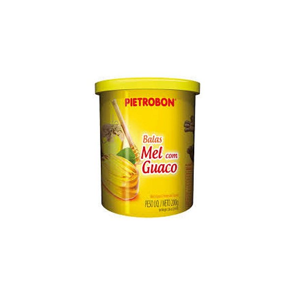 Bala Mel Com Guaco pote 200g Pietrobon