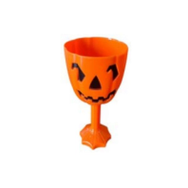 Taça Halloween Abóbora Assustadora 17,5x9cm com 1 un