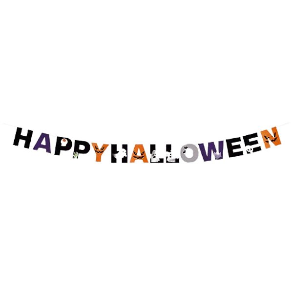 Faixa Happy Halloween 16cm Com 1 un