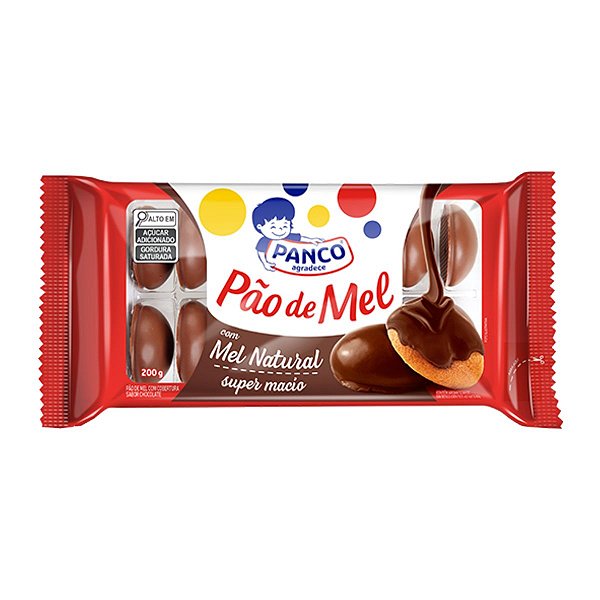 Pão De Mel De Chocolate Panco 200g