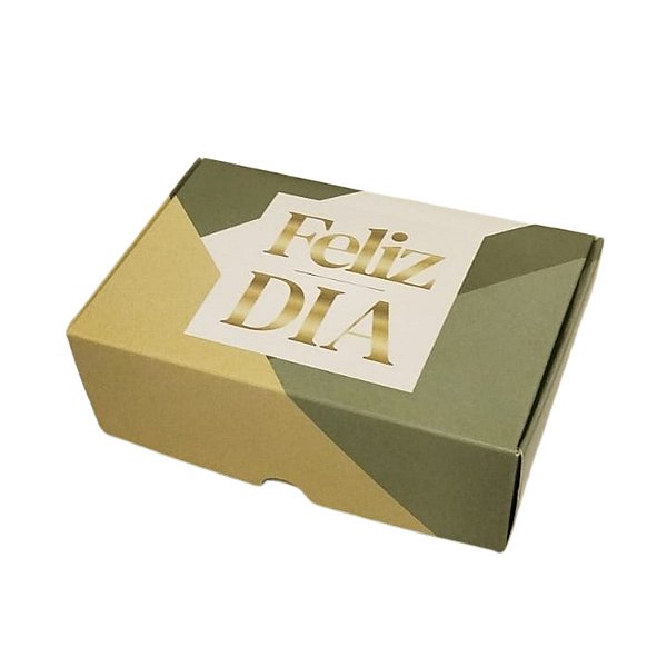 Caixa Para 6 Doces Practice Feliz Dia 10un