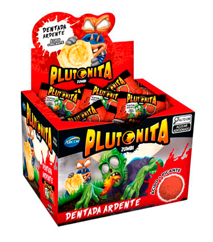 CHICLETE PLUTONITA DENTADA ARDENTE 180G