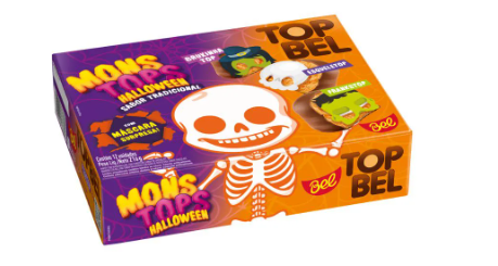 Topbel Halloween com 12 unidades