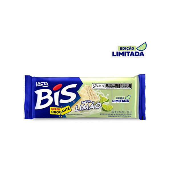 Wafer Bis Limão 100,8g