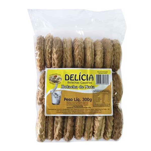 Bolacha caseira Sabor Nata Delícia 300g
