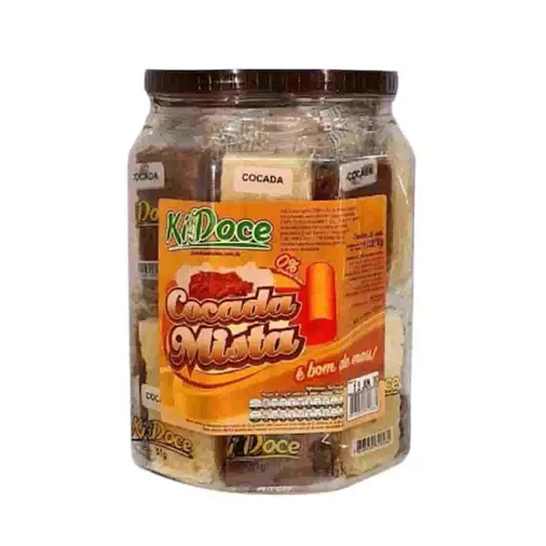Pote De Cocada Mista Pingada Ki doce 20 un De 51g