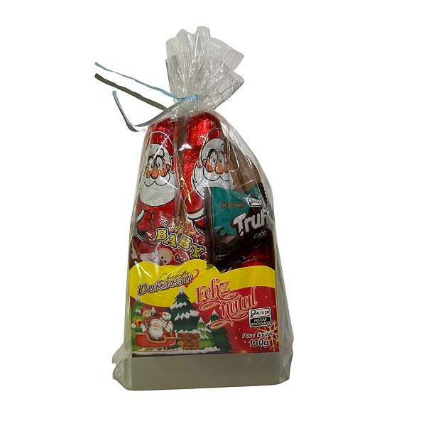 Cesta de Natal Papai Noel 130g Dukacau