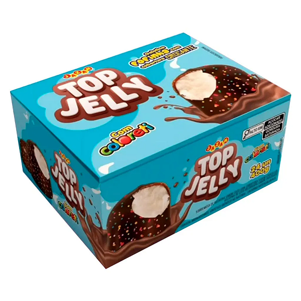Top Jelly Sabor Coco c/24 unidades