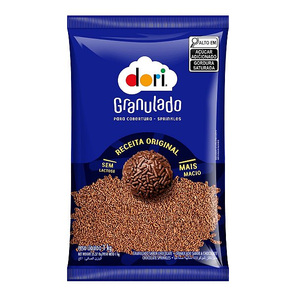 Granulado Sabor Chocolate Dori 1,010kg