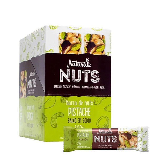 Barra De Nuts Pistache 12 Unidades Naturale