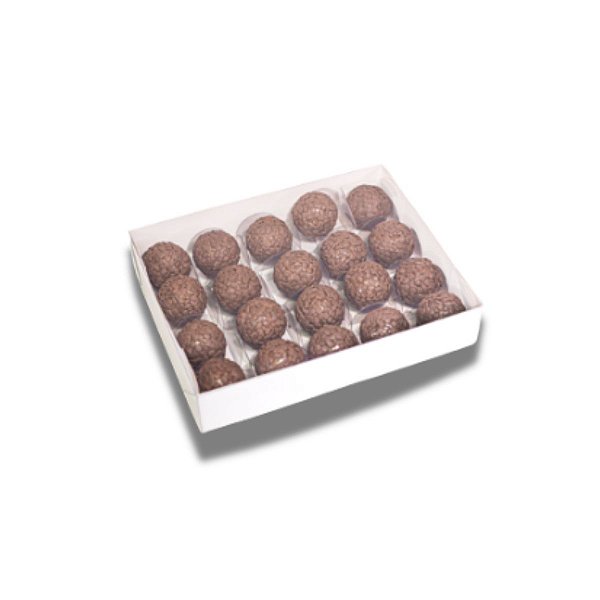 Caixa Para 20 Doces Branco c/ 10 un - Ideia
