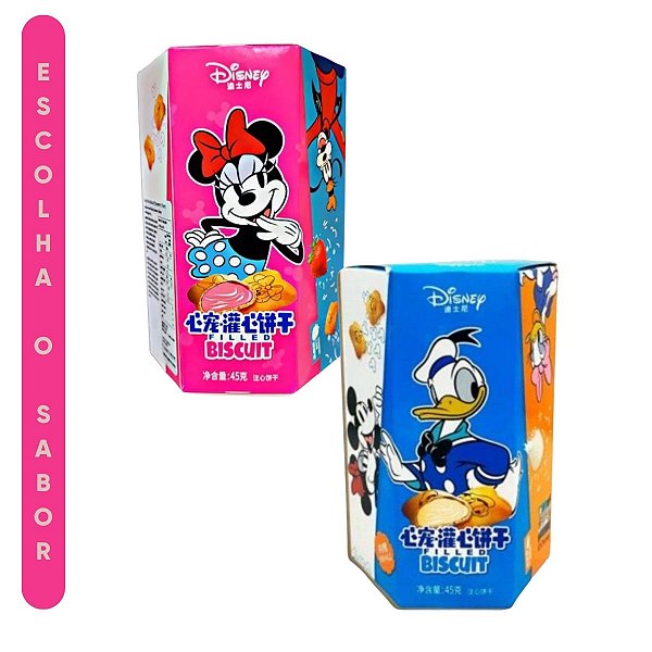 Biscoito Disney Biscuit 45g Escolha o sabor