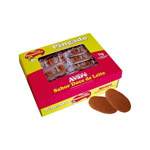 Doce de Leite Pingado Fondant c/50un de 20g - Rossetto