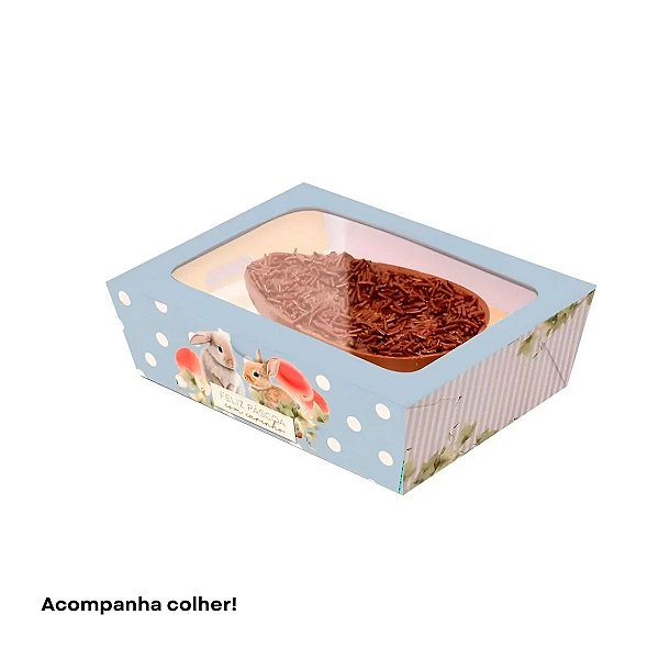 Caixa Practice para Meio Ovo 250g com 6 un - Cromus