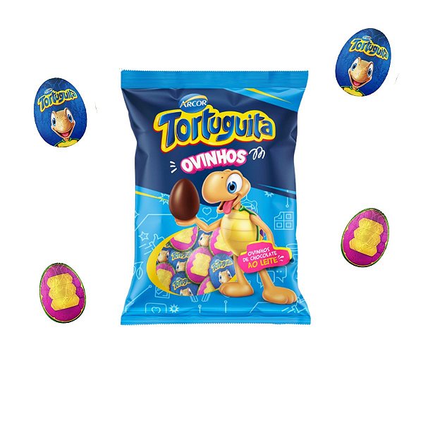 Tortuguita Ovinhos Chocolate 80g - Arcor