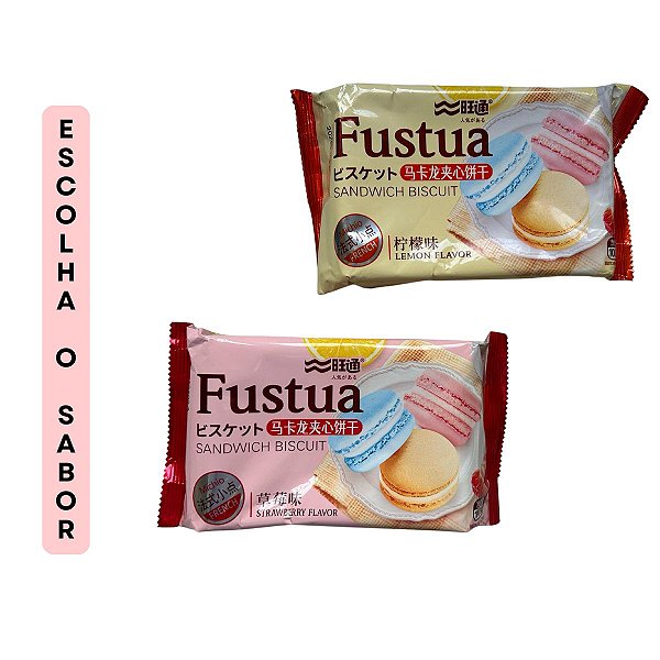 Macarron Sandwich Biscuit - Escolha o sabor