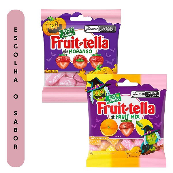 Bala Mastigável Fruittella 92g ( 18 un Em média) - Escolha o Sabor