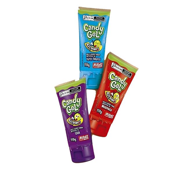 Candy Gel Sortido 113g Audaz Foods