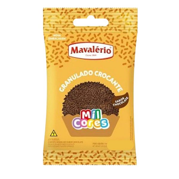 Granulado Crocante Chocolate Mavalério 120g
