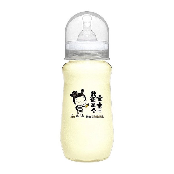 Mamadeira pronta à base de leite sabor manga chuyin 280ml