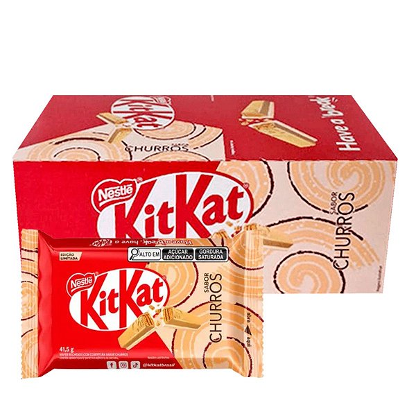 Chocolate Kit Kat Churros 24 unidades de 41,5g Nestlé