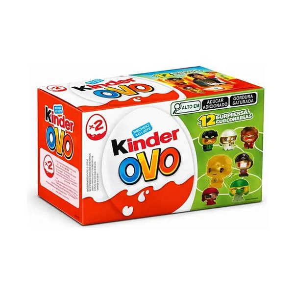 Kinder Ovo Copa do Mundo 2 Unidades 20g Ferrero