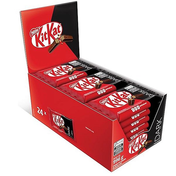 Chocolate Kit Kat DARK 24 unidades de 41,5g Nestlé