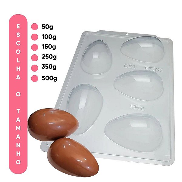 Forma Especial Semi Profissional Ovo Liso BWB - Escolha o tamanho