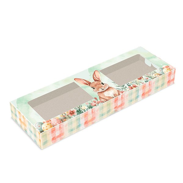 Kit 10 Caixas para 3 Brownies Páscoa Encantos
