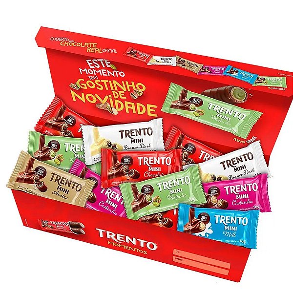 Caixa Wafer Trento Momentos 168g Peccin