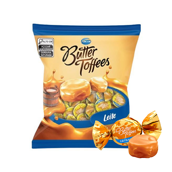 Bala Butter Toffees Leite 90g